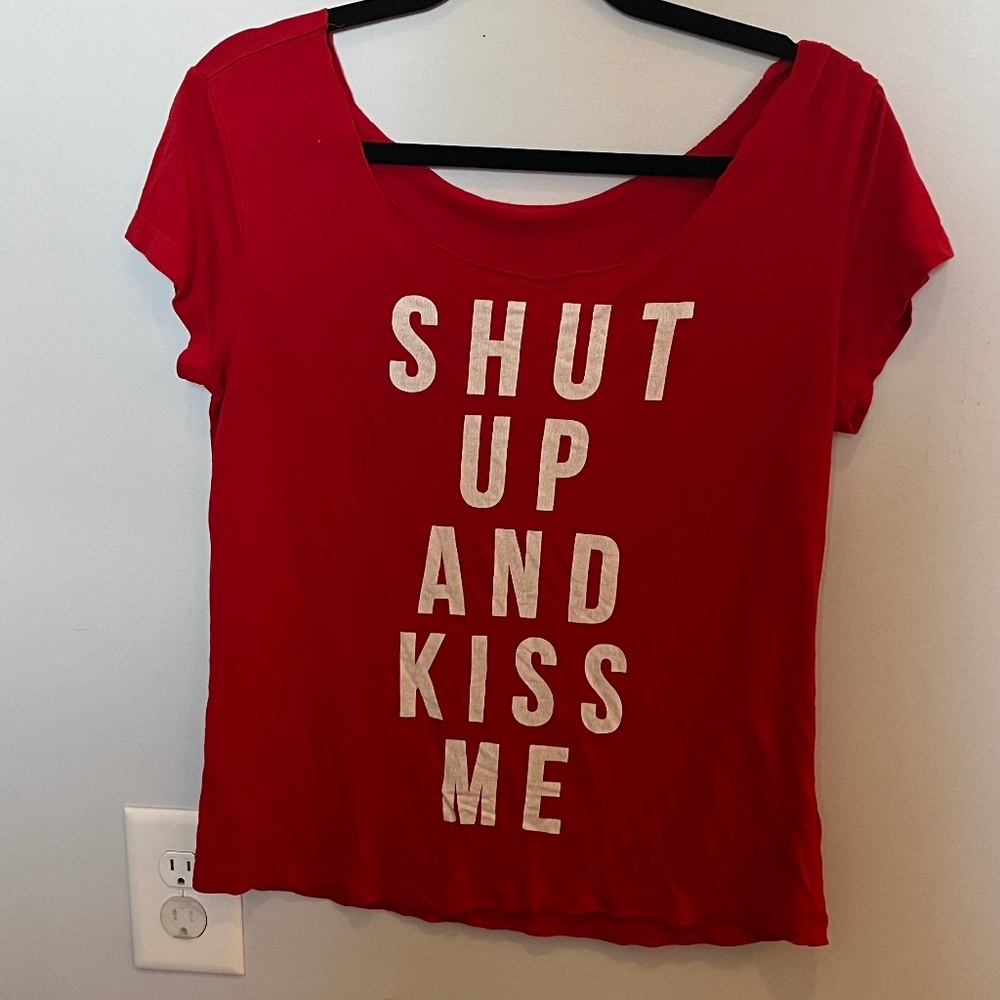 red shirt